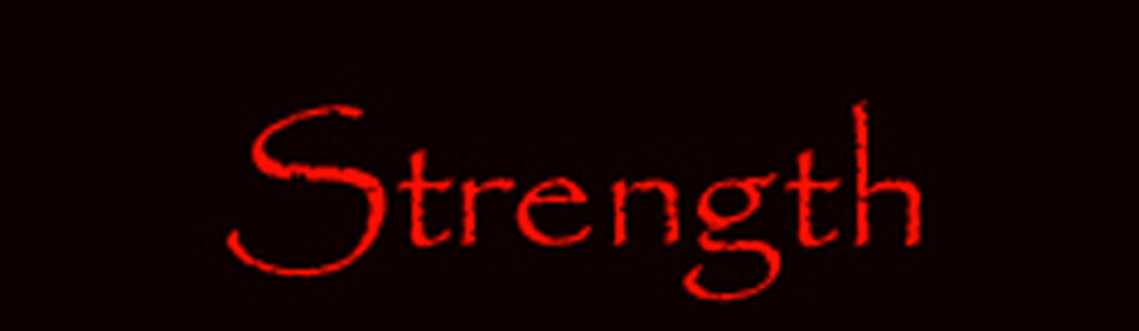 major arcana tarot strength banner