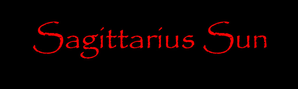 Sagittarius Sun Banner